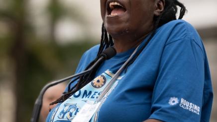 Homeless Housing Rally